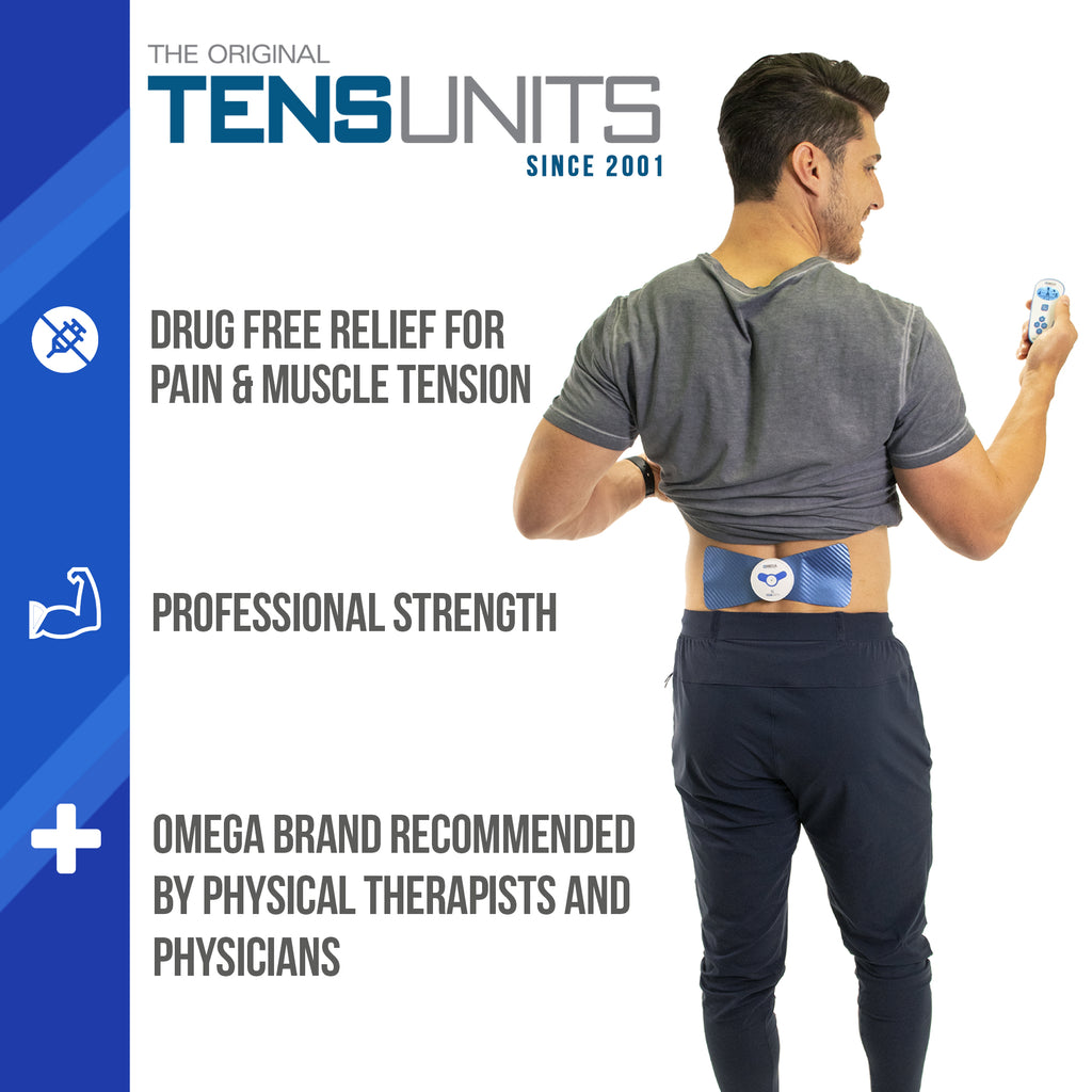 Omega Wireless TENS/EMS Combo Unit for Pain Relief