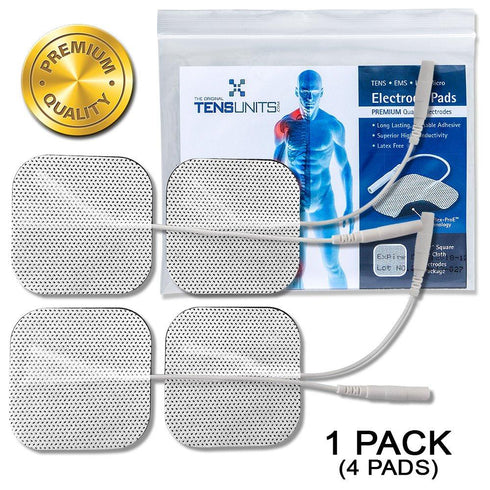 Upgrade to our Premium Comfort Plus 2" x 2" Square White Cloth Electrodes for unparalleled comfort and optimal performance in every session.