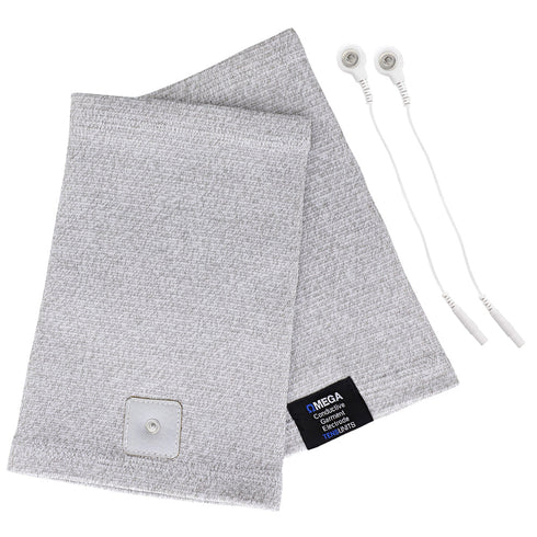 Discover knee pain relief with the Omega Premium Conductive Knee Garment, tailored for TENS/EMS therapy(1 Pair)
