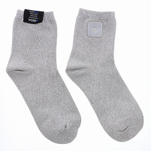 Experience foot pain relief and advanced comfort with the Omega Premium Conductive Socks for TENS/EMS (1 Pair)