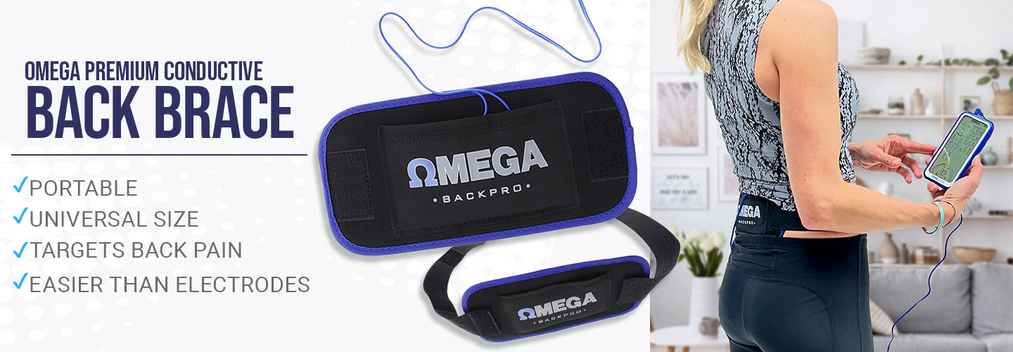 Omega premium conductive back brace