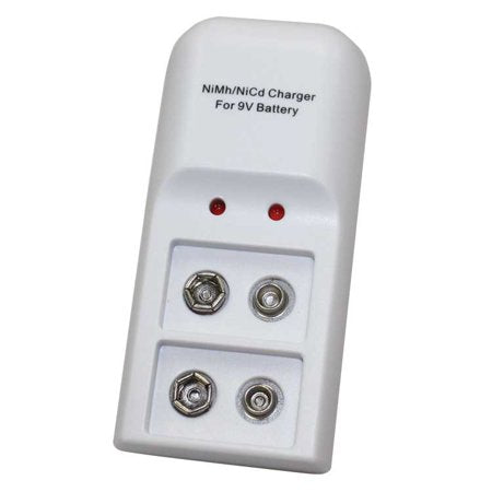 9V Battery Charger for 2 Batteries - Tens Units