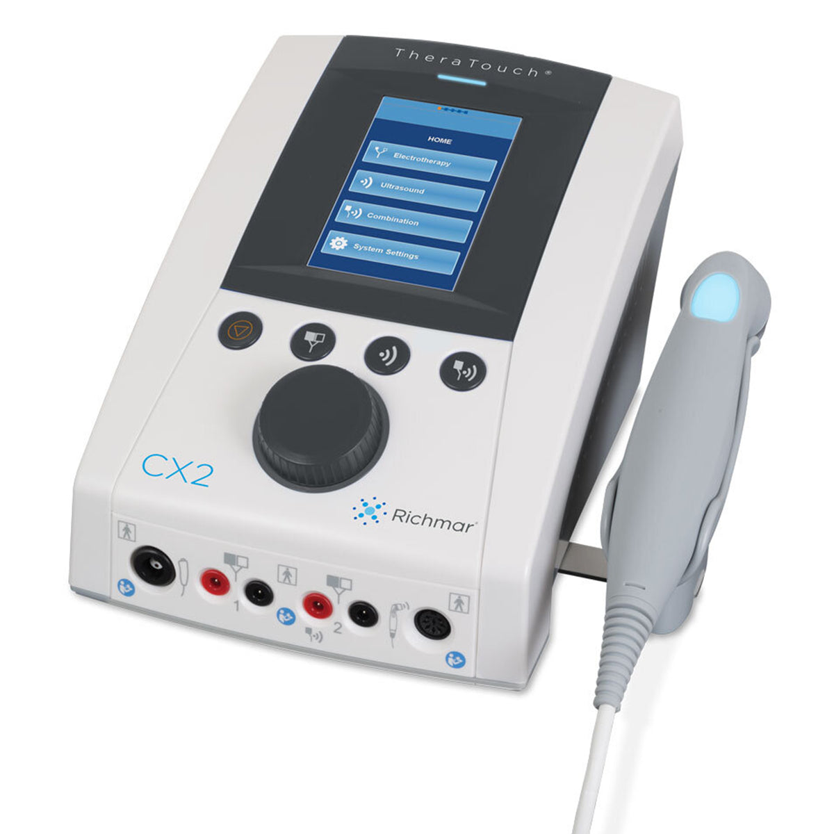 New Combo 4 Channel ElectroTherapy + Ultrasound 1MHz Pain Relief Therapy  Machine