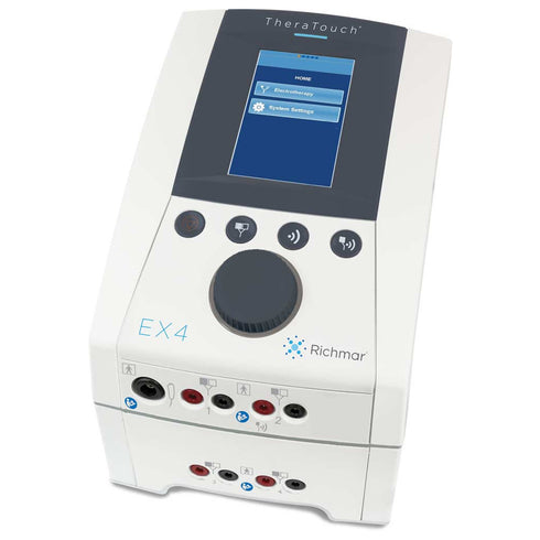 TheraTouch EX4 Professional Multifunctional Electrotherapy System with Therapy Cart