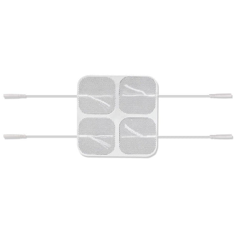 Premium Comfort Plus: 2" x 2" Square White Cloth Electrodes