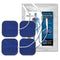 Ultra Premium: Optimal Comfort2"x2" Blue Cloth Electrodes