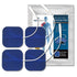 Ultra Premium: Optimal Comfort2"x2" Blue Cloth Electrodes