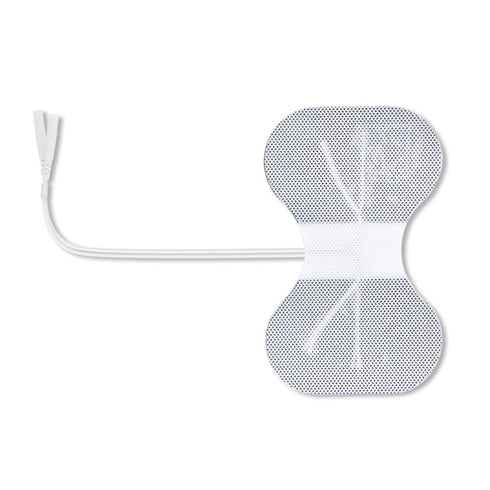 Premium Comfort Plus: 4" x 6" White Cloth Butterfly Electrode