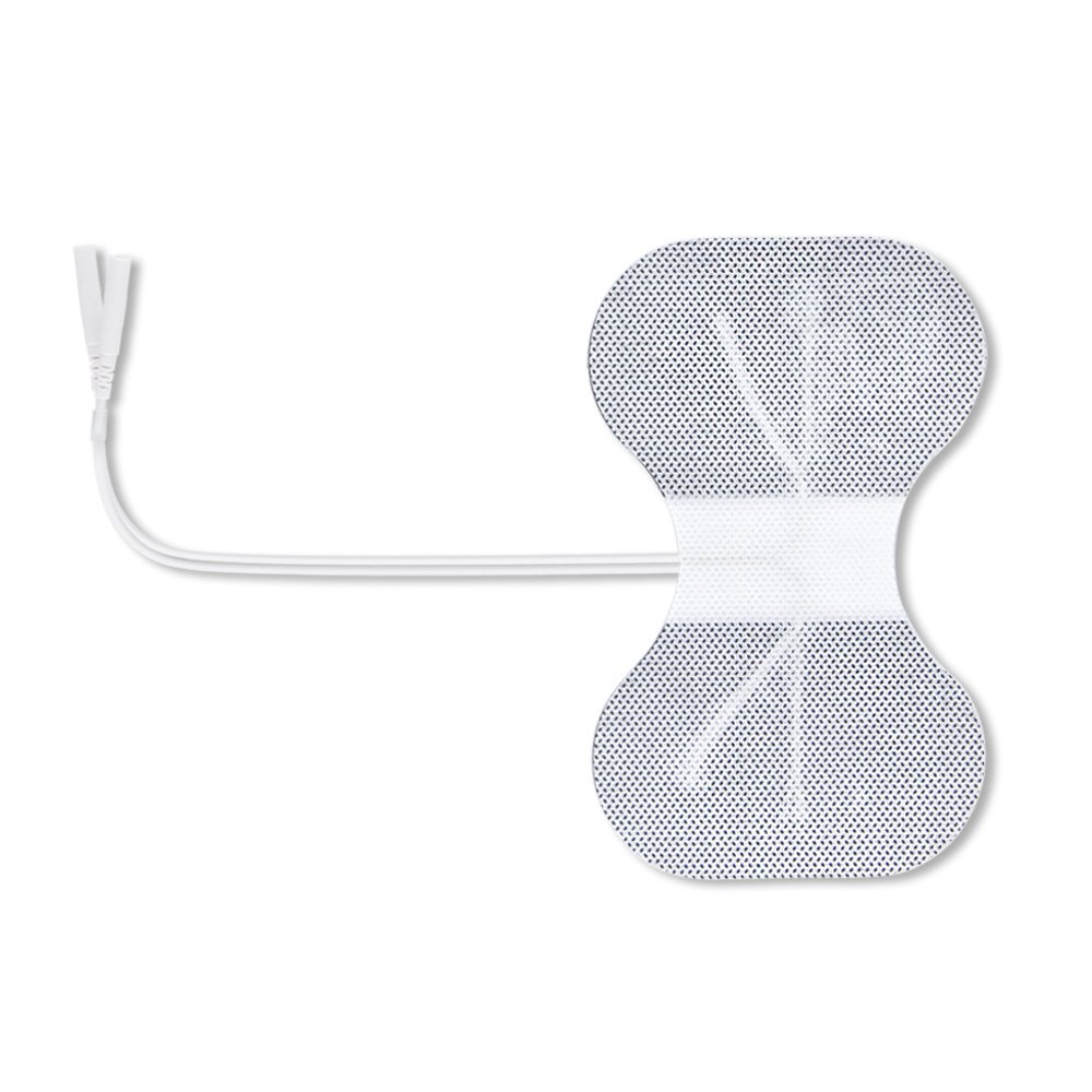 Pack of 4 (4 Pads) 4 x 6 Premium White Cloth Butterfly Electrode in