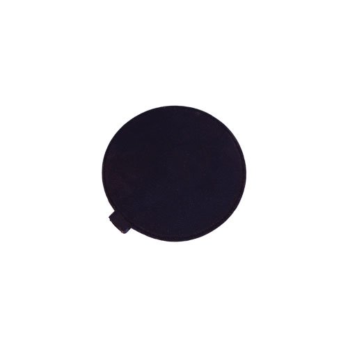 Premium 4" Black Rubber Electrode - 1 Pack (1 Pad)