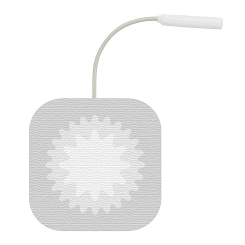 2" Square StarBurst Hypoallergenic Electrodes with Aloe Vera Gel - 1 Pack (4 Pads)