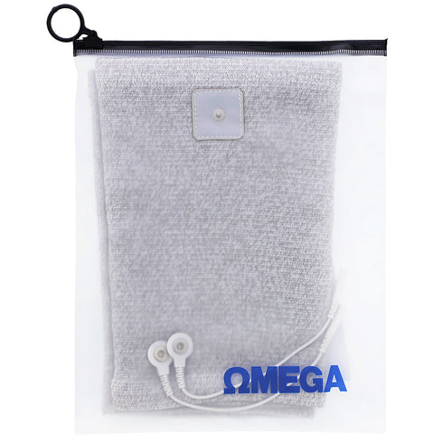 Omega Premium Conductive Knee Garment for TENS/EMS (1 Pair)