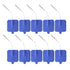 Ultra Premium: Optimal Comfort 10 Blue Mesh Electrodes, Sqaure 2"x2"