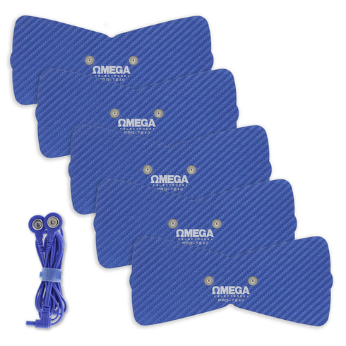 Ultra Premium: Optimal Comfort 7"x3" Butterfly Electrode & Adaptor Wire