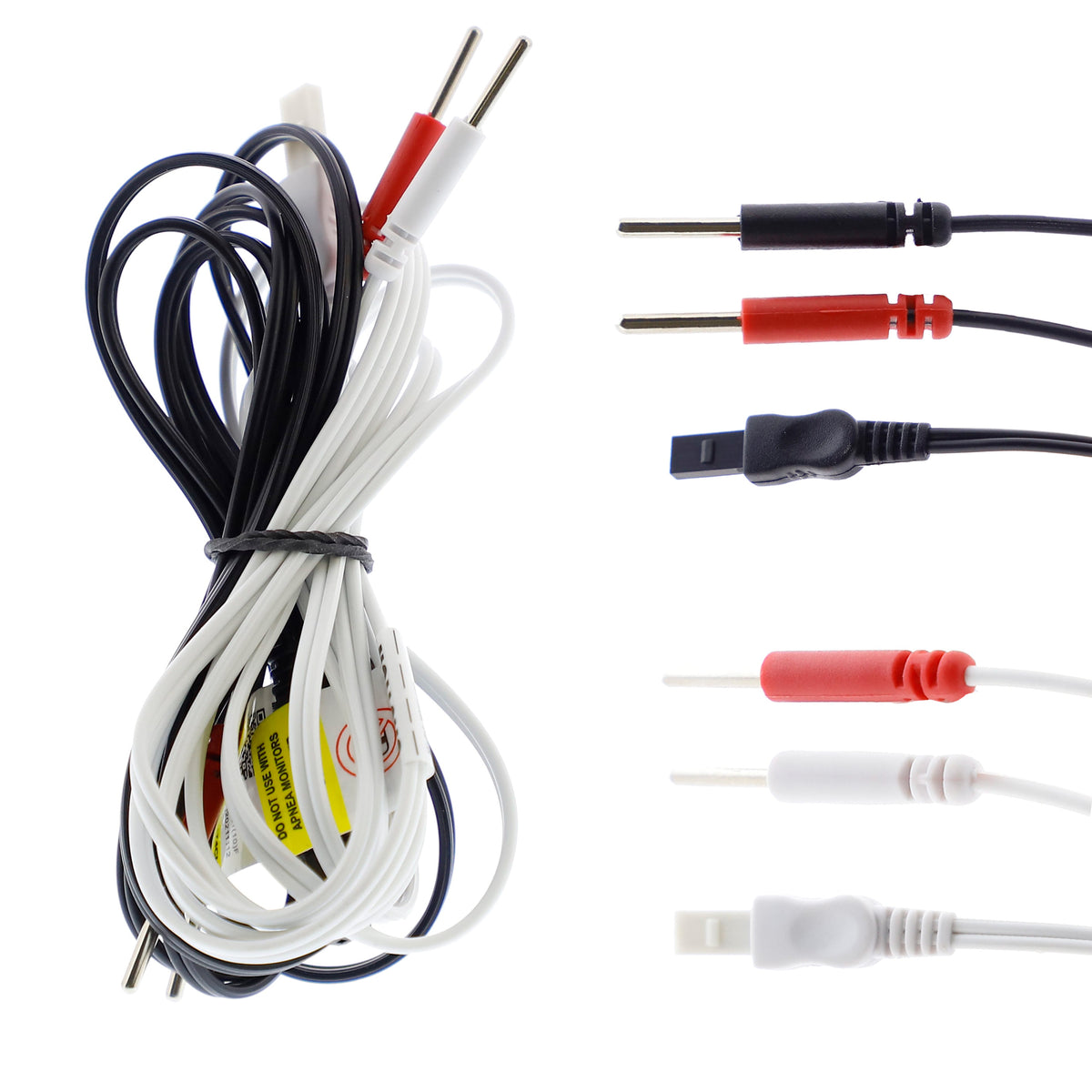 Premium 5-Pin to 4 Lead E-Stim Wires (120) for Hill IFC