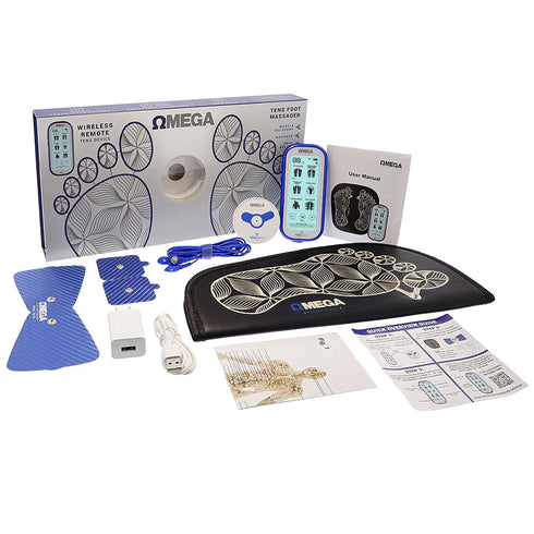Omega Wireless TENS Foot Stimulator with Remote Control