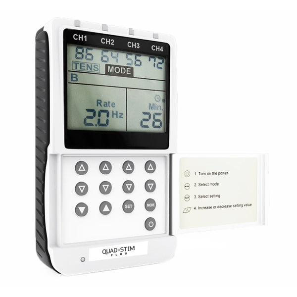Quad Stim-Plus Digital TENS and EMS Unit
