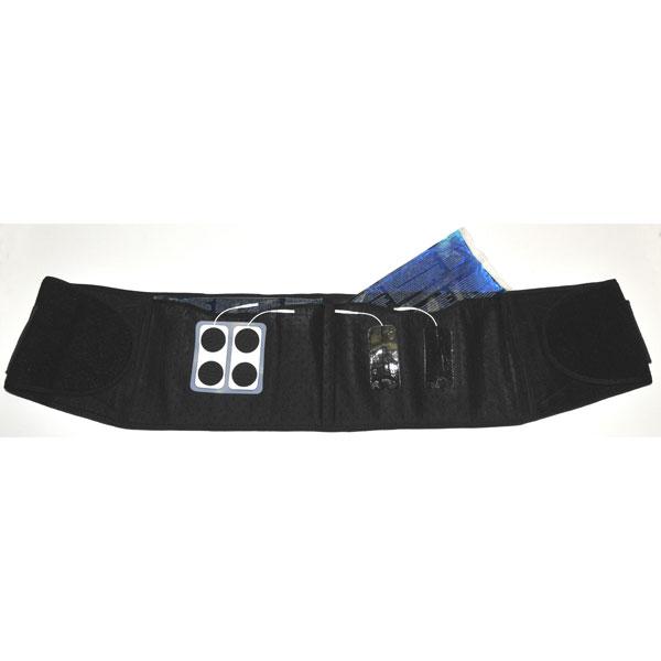 Relief Wrap Conductive Double Pocket Brace with Velcro Electrodes