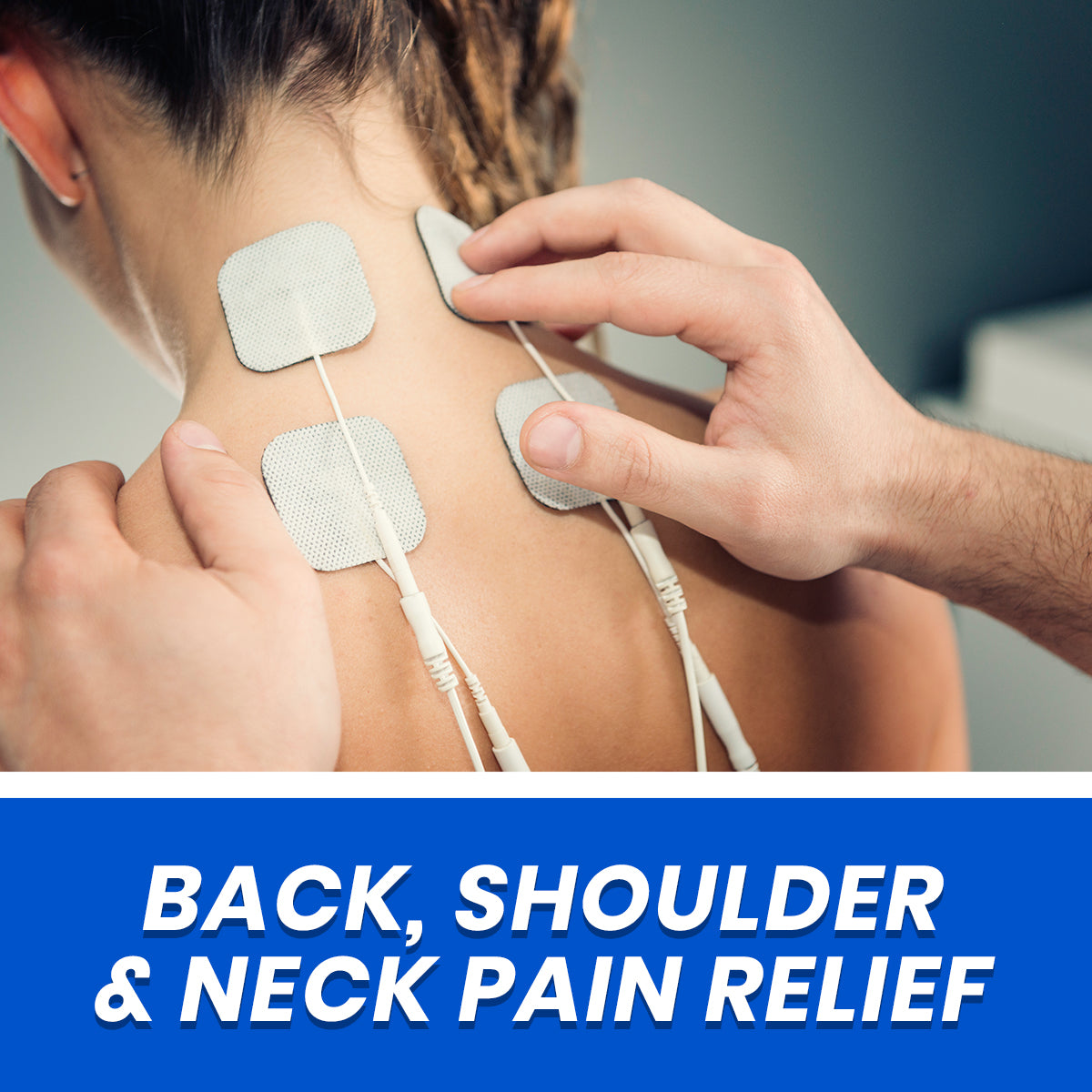 FM-B1501 TENS Unit for Neck Back Knee Shoulder Pain Relief