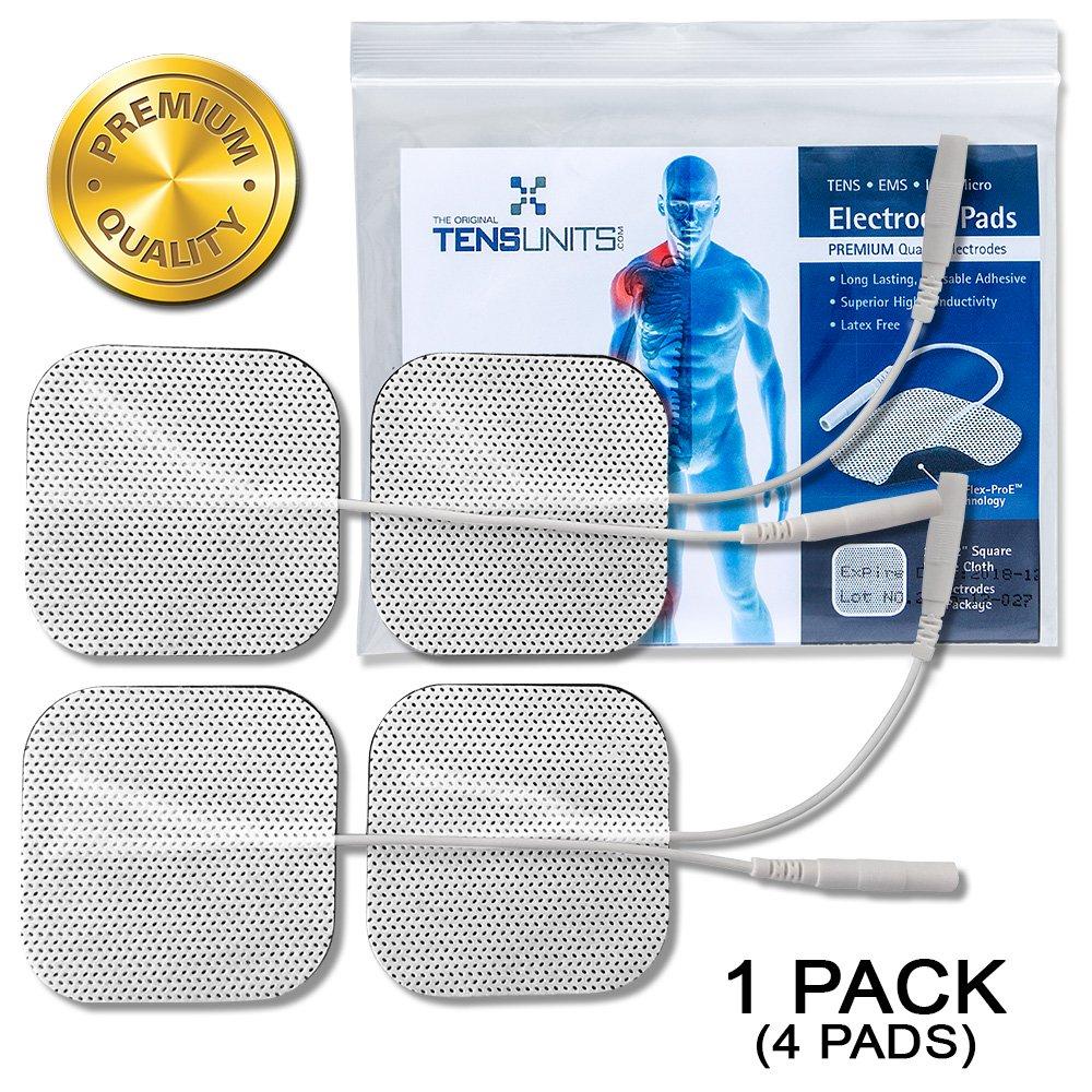 Upgrade to our Premium Comfort Plus 2" x 2" Square White Cloth Electrodes for unparalleled comfort and optimal performance in every session.