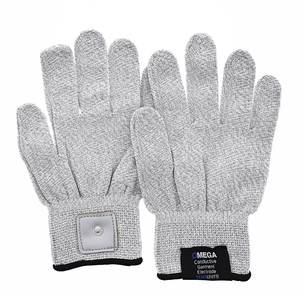 Omega Premium Conductive Gloves for TENS/EMS Pain Relief