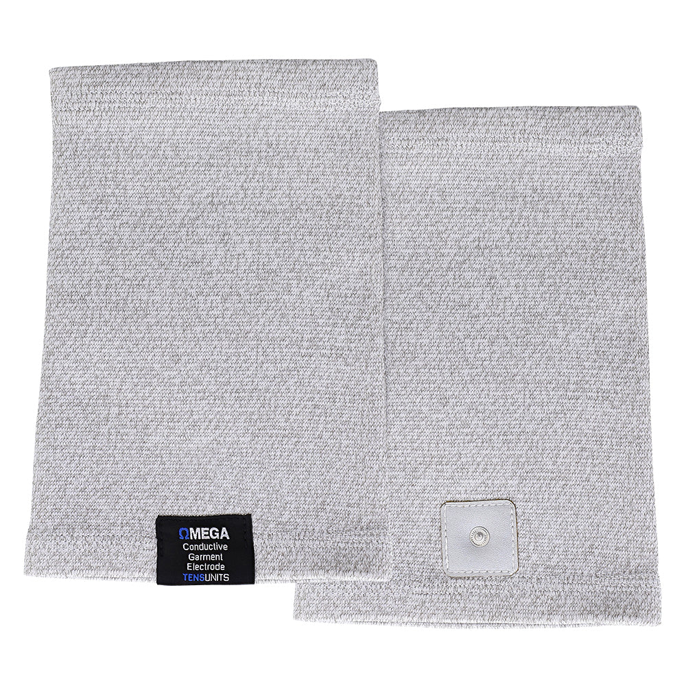 Discover knee pain relief with the Omega Premium Conductive Knee Garment, tailored for TENS/EMS therapy(1 Pair)