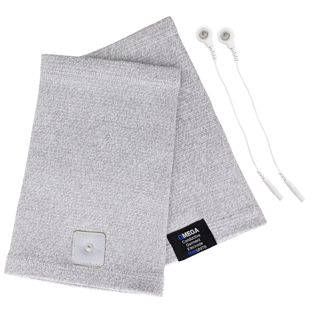 Discover knee pain relief with the Omega Premium Conductive Knee Garment, tailored for TENS/EMS therapy(1 Pair)