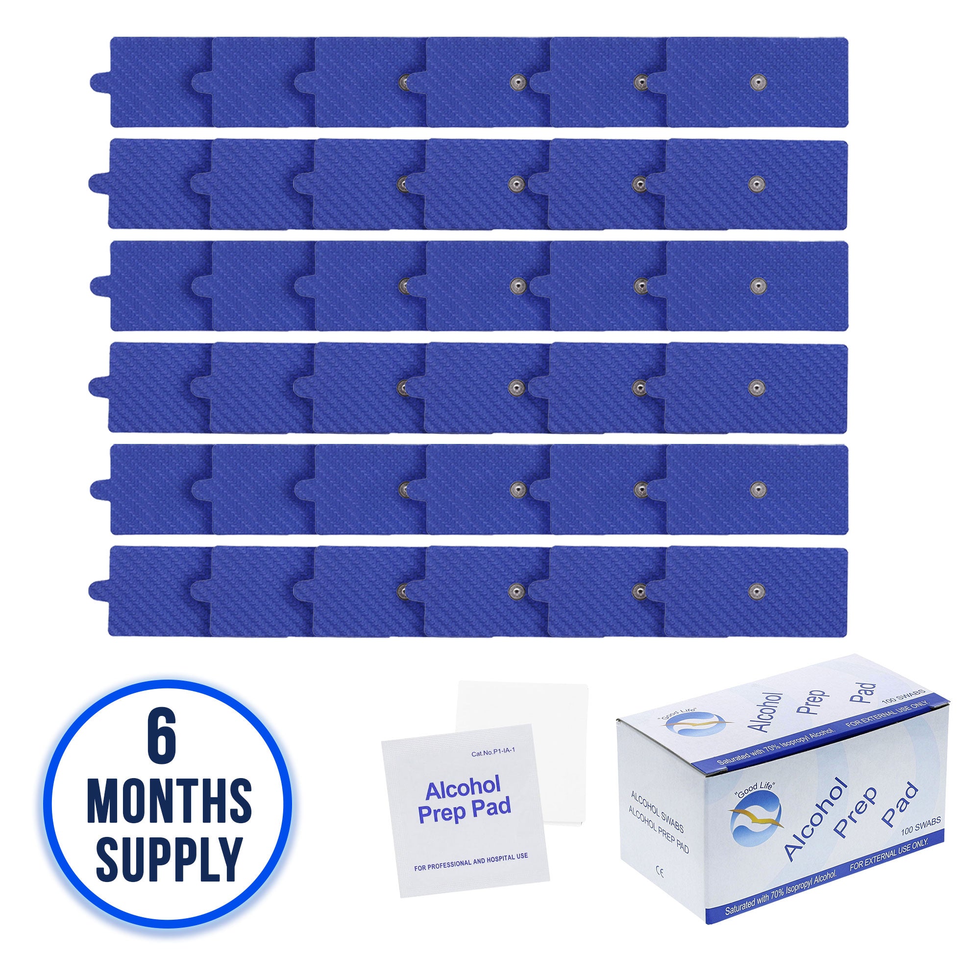 6 Months Supply of Ultra Premium: Optimal Comfort Pads for Optimal Recovery 3.5" x 2"