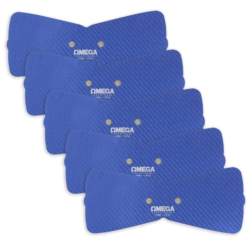 Ultra Premium: Optimal Comfort Butterfly Electrode: 8.5"x3.5", w/ Wire