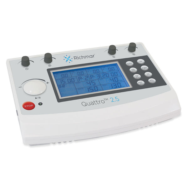 Quattro 2.5 Clinical EMS/TENS/Russian/IF2/IF4 Combo Device – Tens
