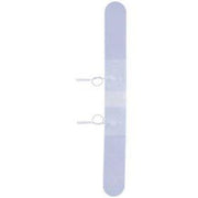 Economy 1.5" x 14" White Foam Rectangle EMS & TENS Electrode Pad - Tens Units
