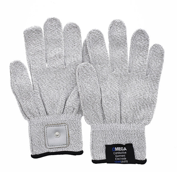 ChoiceMMed TENS Device with Electrode Gloves Pair – Conductive