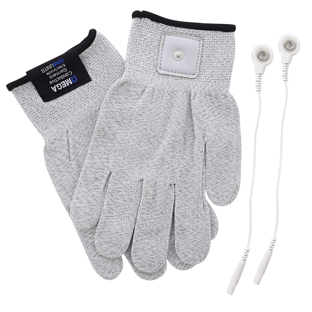 Omega Premium Conductive Gloves for TENS/EMS – Tens Units