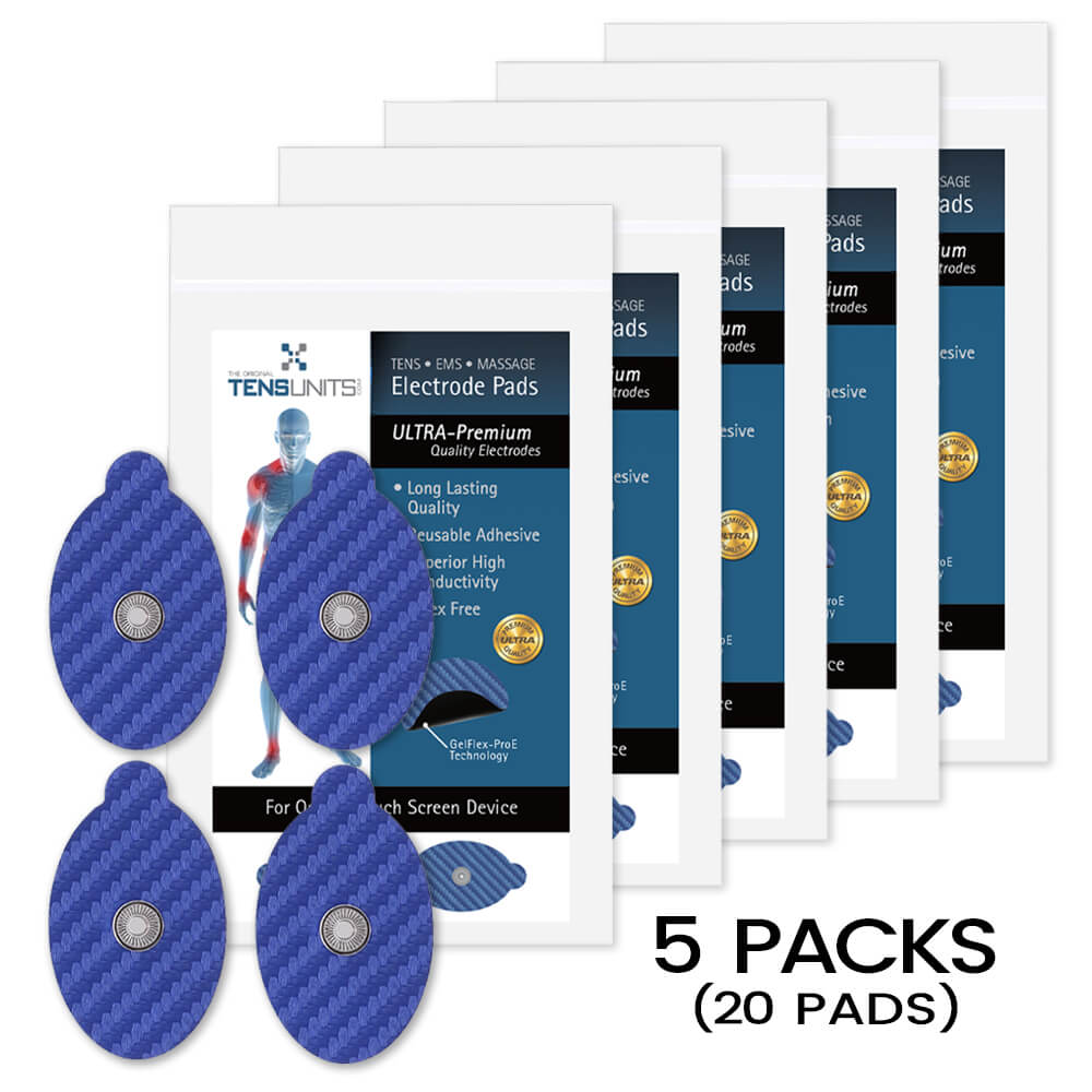 Ultra Premium: Optimal Comfort Oval Shape Snap Electrodes