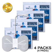 4 White Cloth Butterfly Electrodes