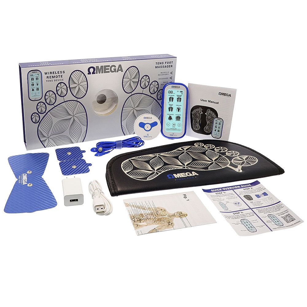 Omega Wireless TENS Foot Stimulator with Remote Control