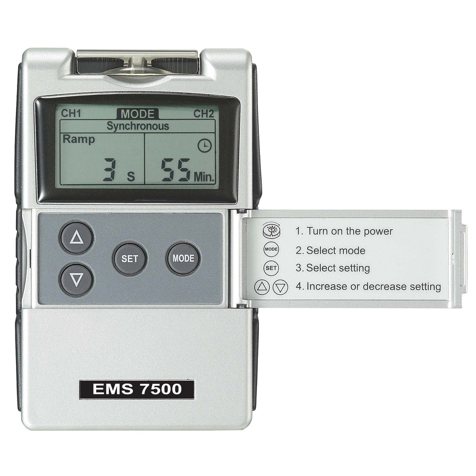 EMS 7500 Digital EMS Unit - Advanced Muscle Stimulation Device