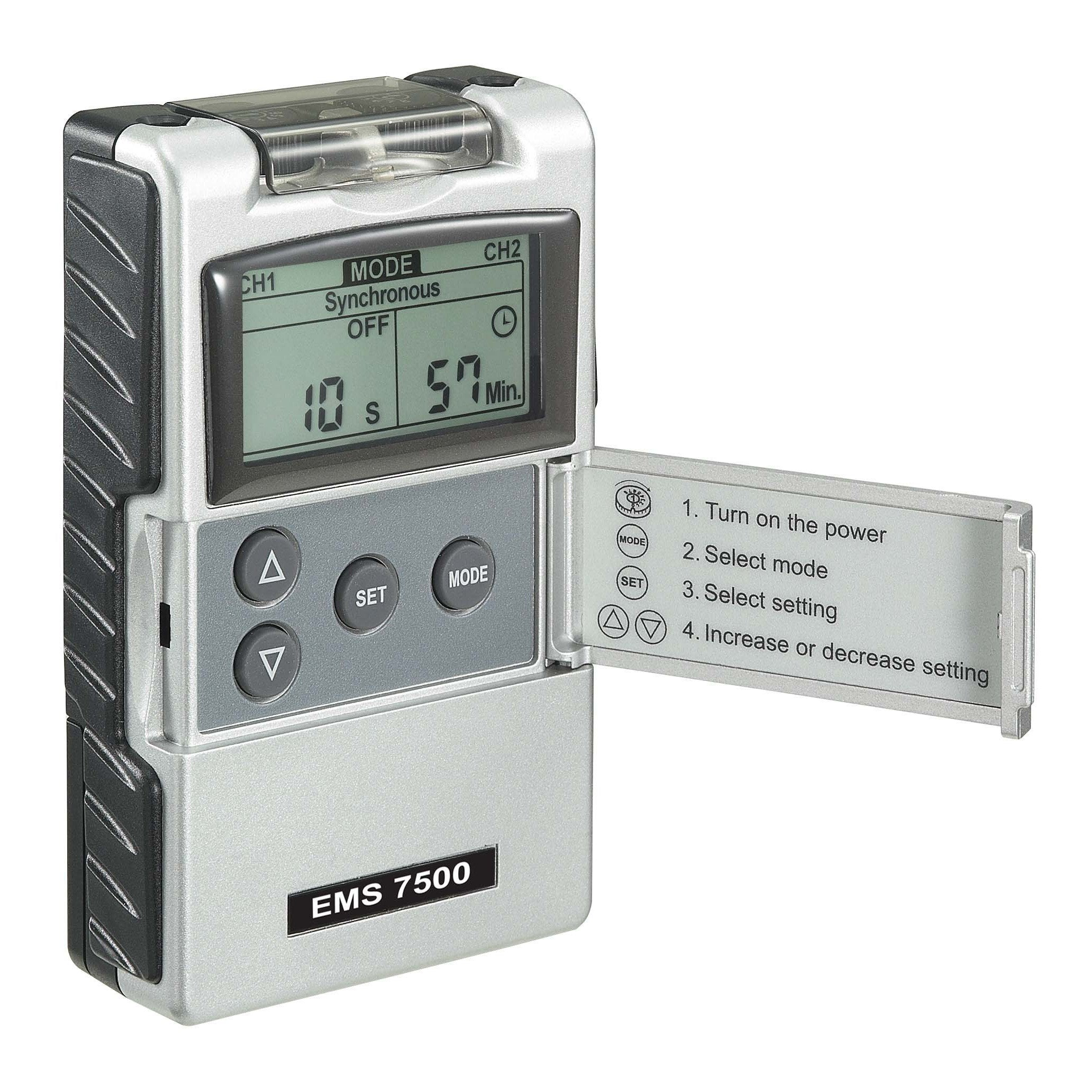 Electro Stimulation Instrument / EMS機器 EMS 7500 Digital EMS Unit - Advanced Muscle Stimulation Device