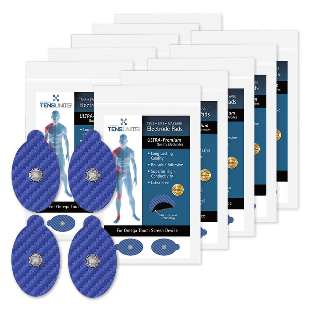 Ultra Premium: Optimal Comfort Oval Shape Snap Electrodes