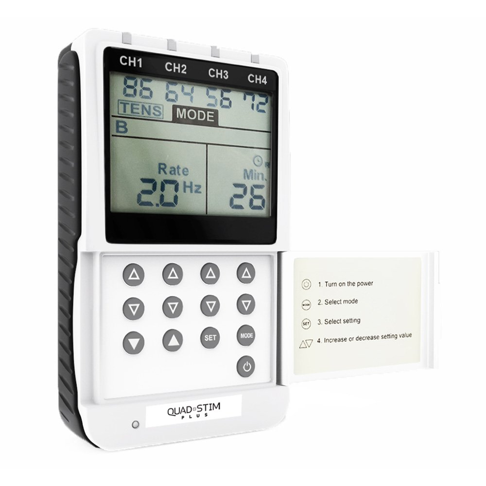 Quad Stim-Plus Digital TENS and EMS Unit