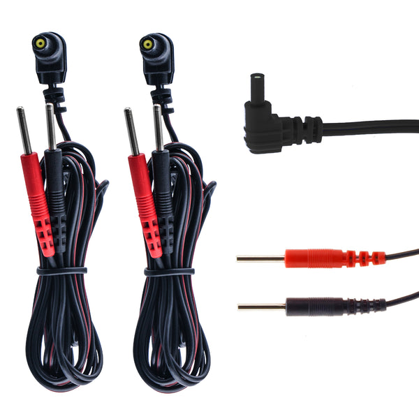 Electrodo para TENS, pre cableados, 4 x 9 cm, procedencia Italia, NG  Import