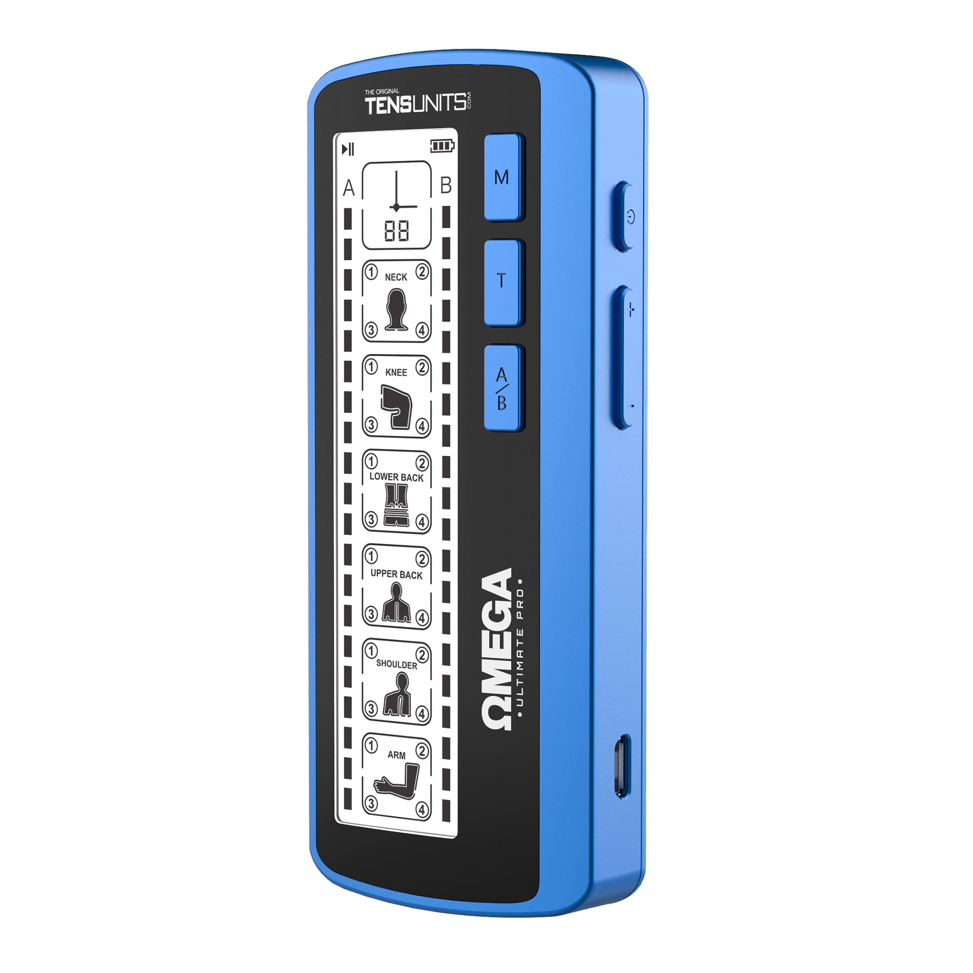 Omega Ultimate Pro Tens & EMS Combo Unit for Pain Relief
